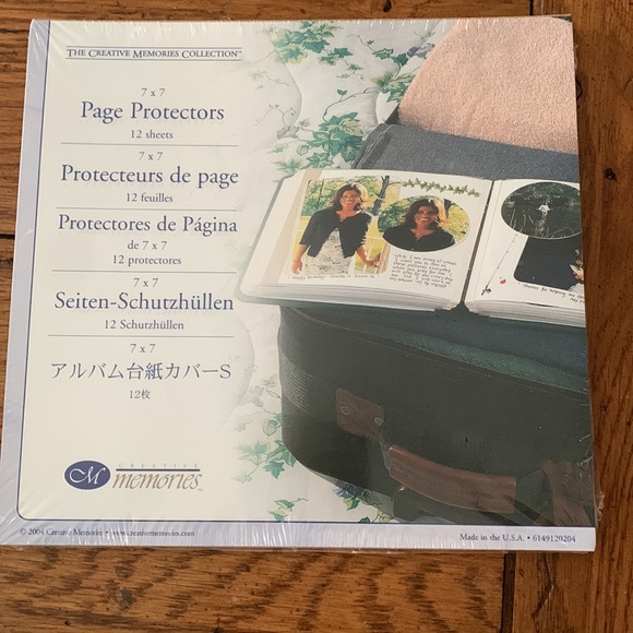 Creative Memories Forget Me Not Album for Alzheimers Awareness - Picture 3 of 4